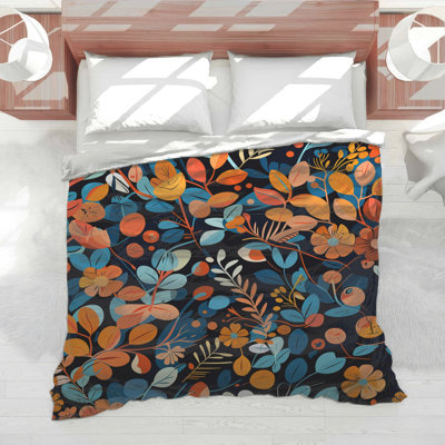 Édredon à motif floral Boho Boho