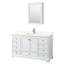 Ensemble de meuble-lavabo simple 60 po avec comptoir en quartz Deborah-98180244-98180245-98180248