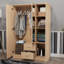 Maybery MDF & Particleboard Wardrobe-1251856089