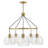 Rumi Medium 5-Light Single Tier Chandelier with Globe Shades