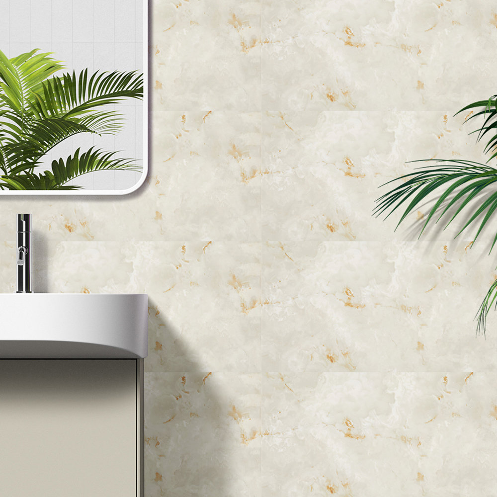 Set of 10 Self-Adhesive Marble PVC Wall Stickers