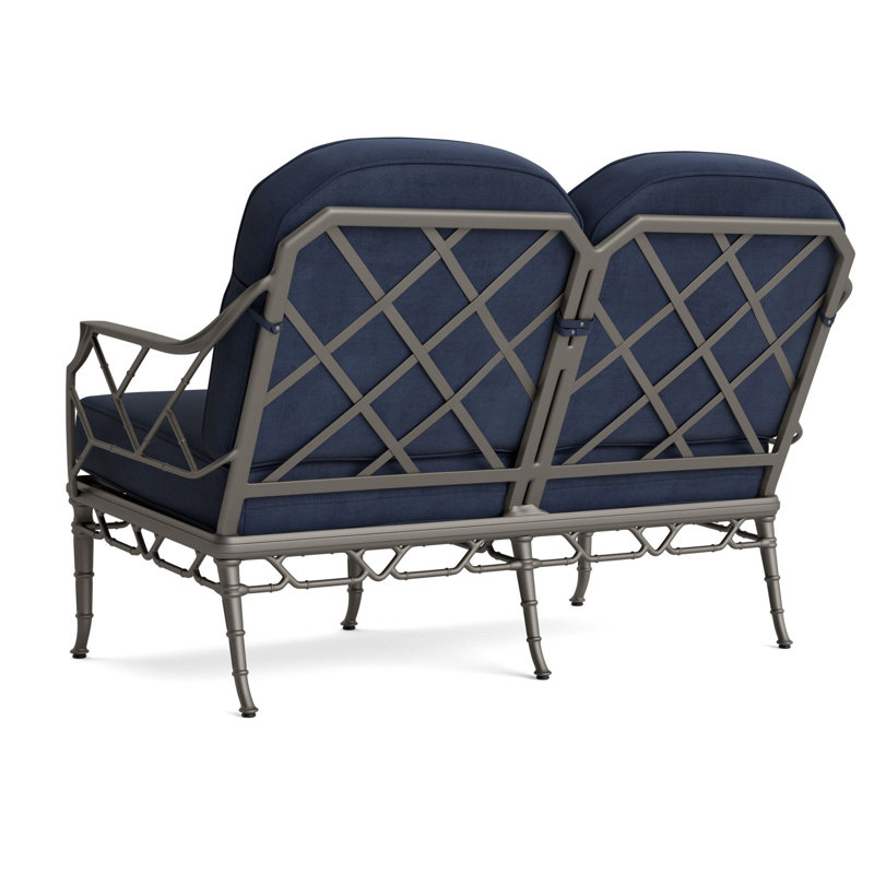 Calcutta Outdoor 2 - Seat Loveseat, Fusion Neptune, Mica