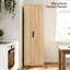 Buffet chêne 2 portes 6 niveaux-1869316481