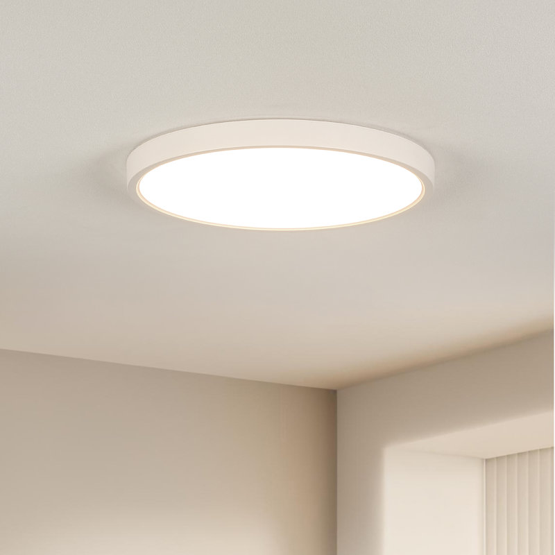 Plafonnier encastré en acrylique Deontee, White, 4500K