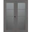 Porte française standard à 4 panneaux en bois manufacturé et en verre Avon-97872848-97872860-99418118