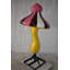 Taille: 34 po x 34 po x H 64 po Happy champignon Happy en résine pour l'intérieur et l'extérieur
