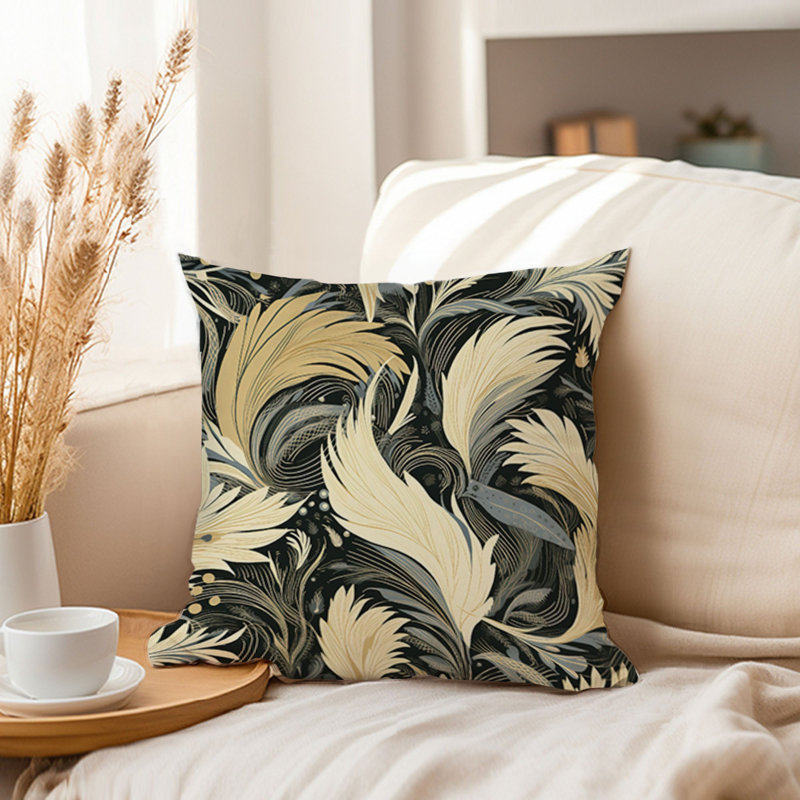 Luxe Feathers II Bohemian, 20"H x 20"W