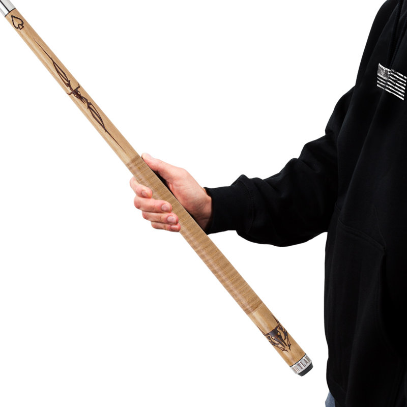 Outlaw Cues Wood Pool Cue, 21 oz.