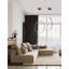 1 - Light Black LED Single Pendant