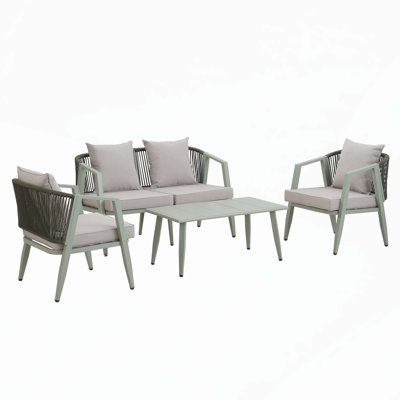 Durable and Comfortable Outdoor Seating Set for Various Outdoor Spaces