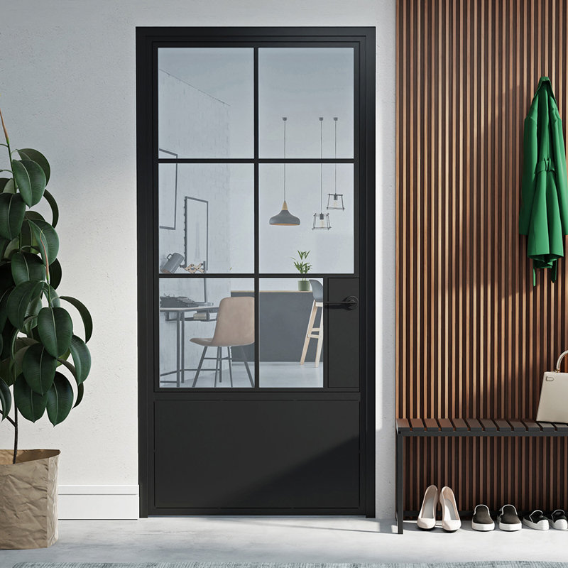 Kaiti Glass Standard Doors, Clear, 88.6cm x 206.3cm