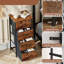 42 cm W Steel Bedside Table