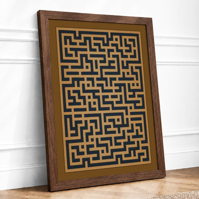 Labyrinth Geometric - Print