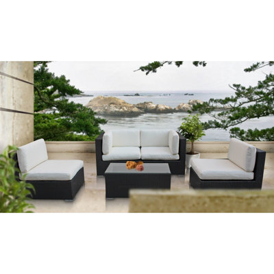 Camfora 4 - Person Patio Conversation Set with Cushions