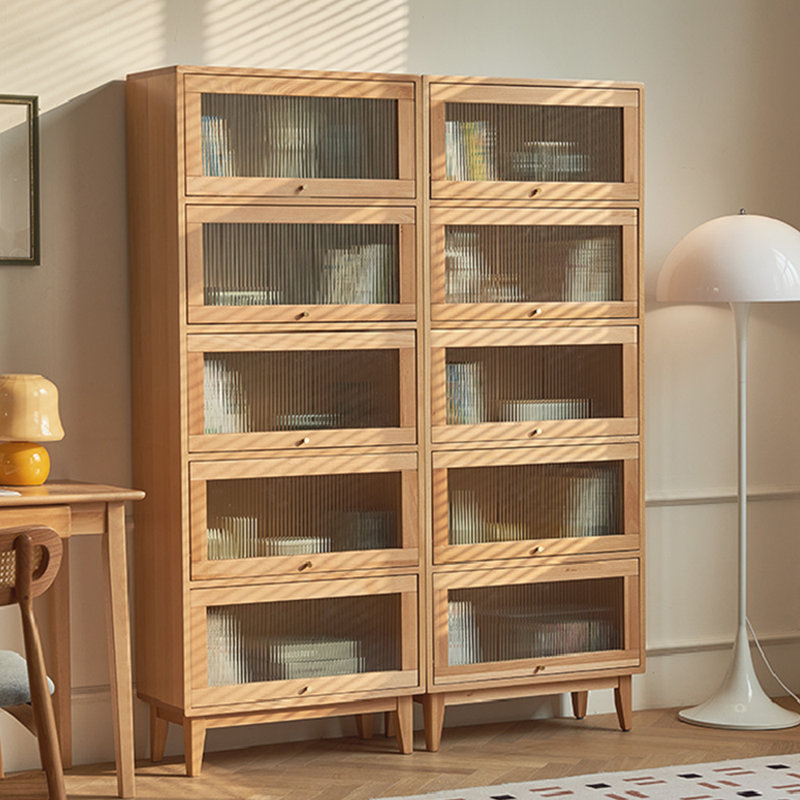 Une bibliothèque simple et unique de style nordique