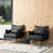 Black Faux Leather selected