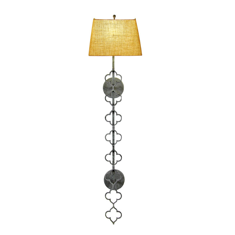 Luminaire mural à intensité variable 1 lumière Quatrefoil, Haute mer, H 55 po x l 14 po x P 10 po