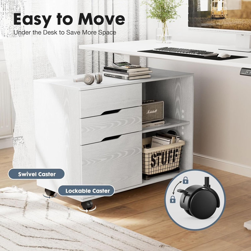 Lateral Mobile Filing Cabinet