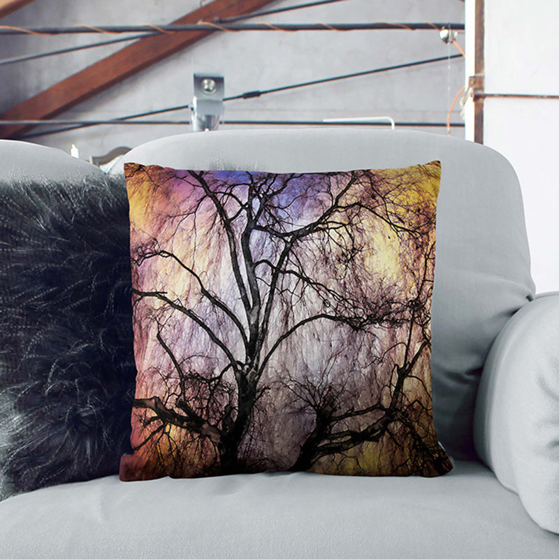 Abstract Square Cushion, 55cm H x 55cm W x 20cm D, Stone