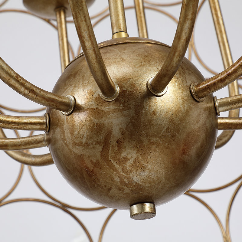 Jugtown 12 - Light Dimmable Chandelier