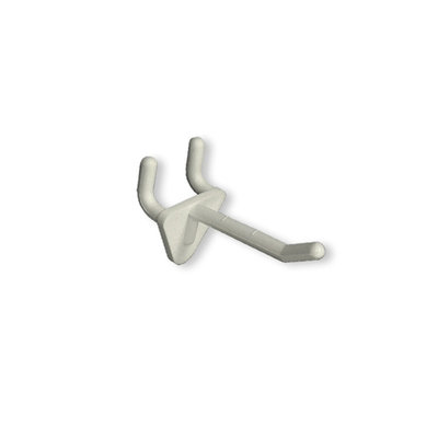 2" Glass-Filled Nylon Hook: 0.287" Diameter, 50-Pack