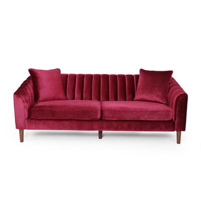 3-SEATER SOFA ( WINE RED)