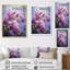 Lilas lilas sérénade IV sur toile-1524329967