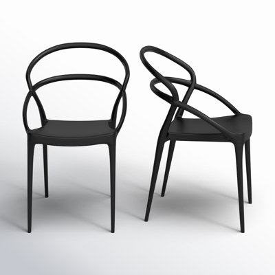 Grover Stacking Patio Dining Armchair