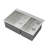 Double Bowl  Drop In Sink - 33"X22"X10" Stainless Steel Kitchen Sink 16 Gauge With Two 10" Deep Basin