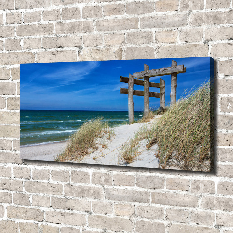 Coastal Dunes - Wrapped Canvas Print