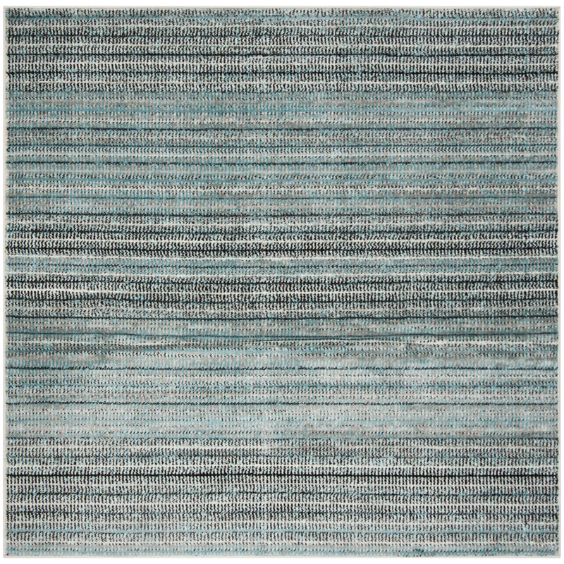 Cohn Performance Striped Rug, Square 6'7"