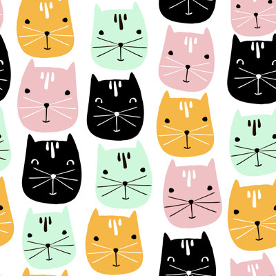 Mignons visages de chats Firdavs