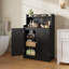 Armoire de salle de bain autoportante Gizoon avec tablette réglable et niche-1294831349