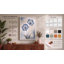 Delicate Blue Blooms Botanical - Wrapped Canvas-519470510-519470511