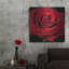 «Red Rose 02» par Tom Quartermaine, art mural en métal-1842857493