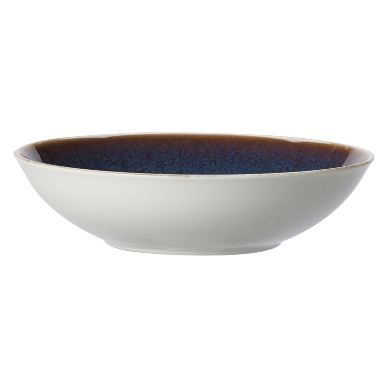 Art Glaze Bone China Serving Bowl, 8"W, Clouded Smoke