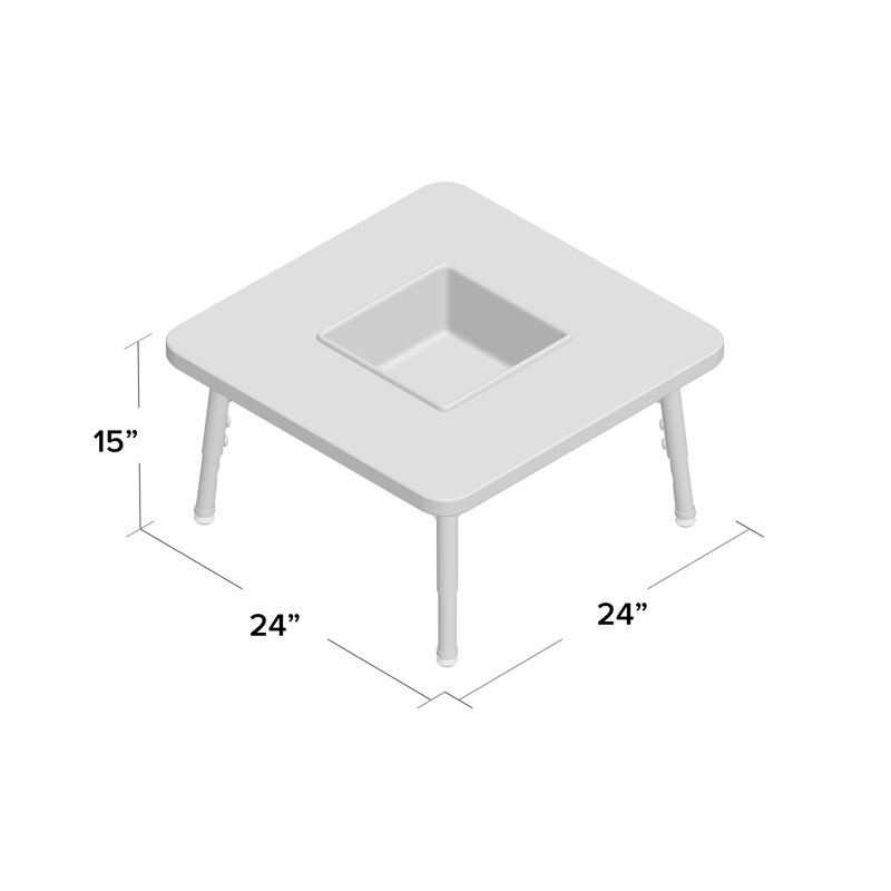 Table sensorielle réglable pour tout-petits Jonti-Craft®