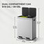 Poubelle double pour recyclage Eko Edison