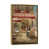 Toile avec cadre or est en rupture de stock
