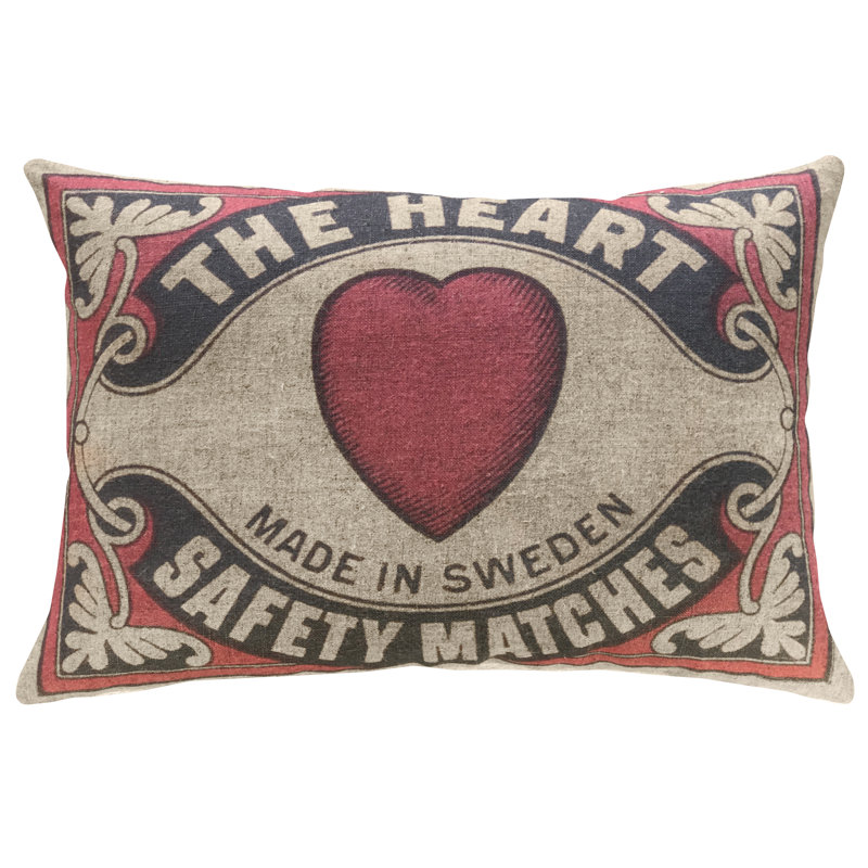 Linen Reversible Throw Pillow