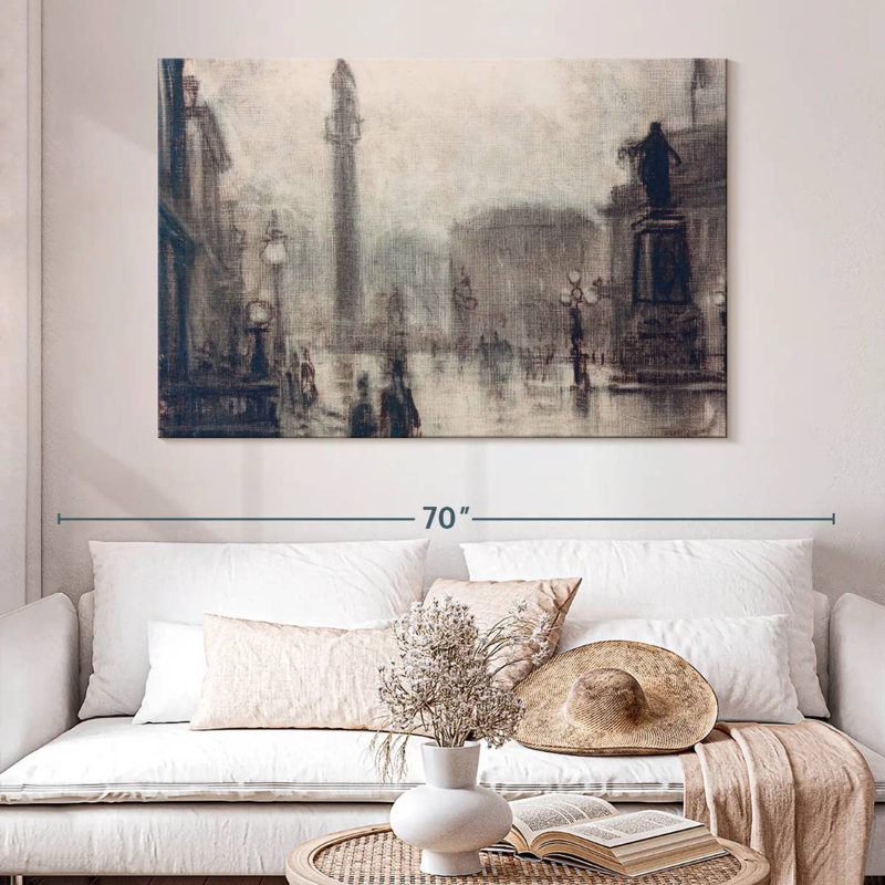 Sireci City Stroll, 34" H x 51" W