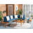 Butrus Eucalyptus 5 - Person Patio Conversation Set with Cushions