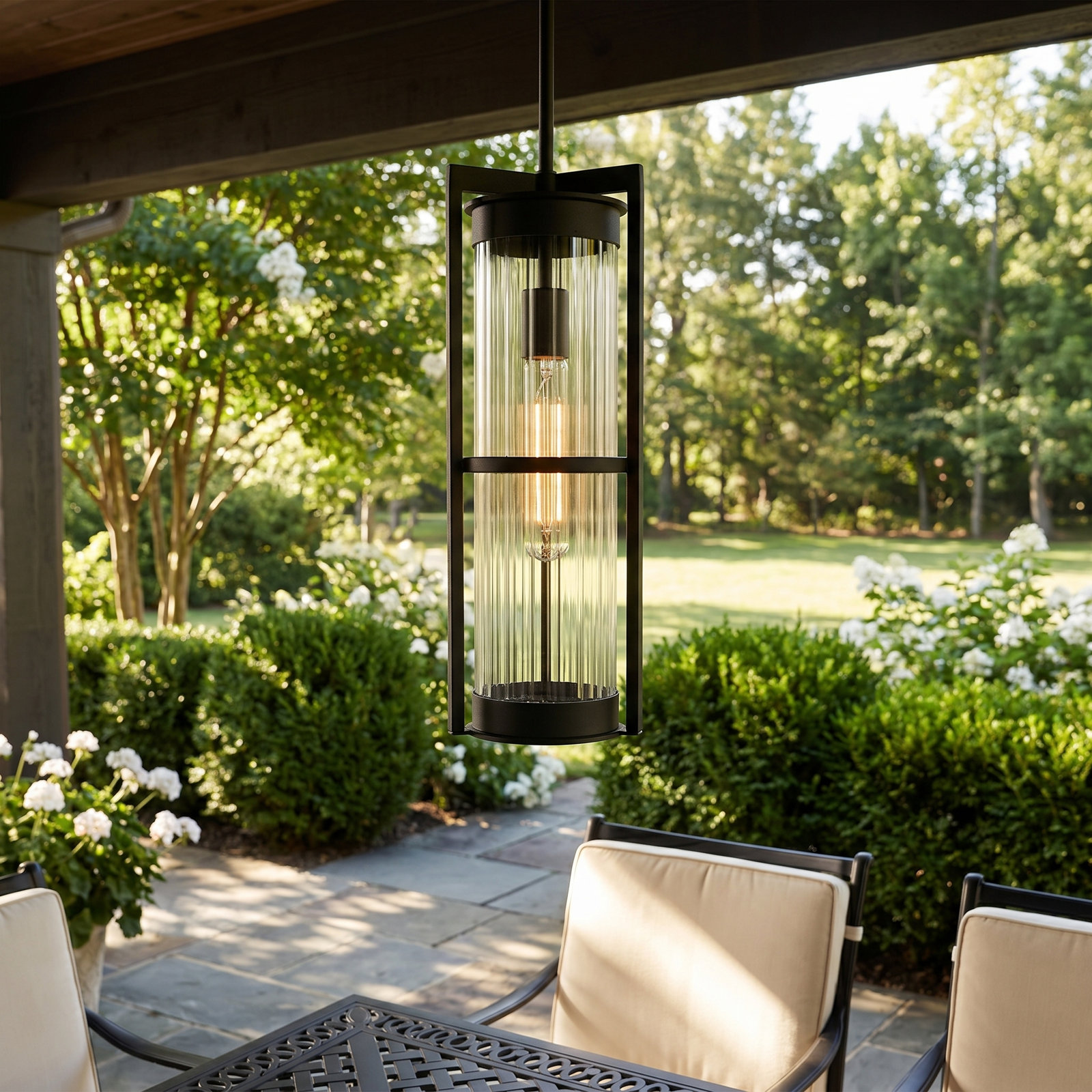 Outdoor Pendant, Black