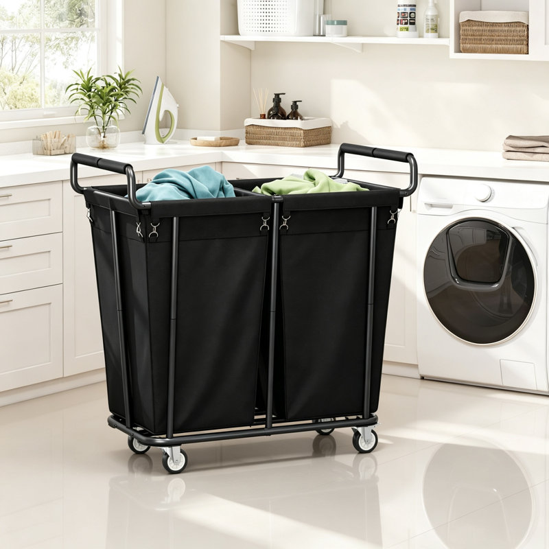 Laundry Hamper, Black
