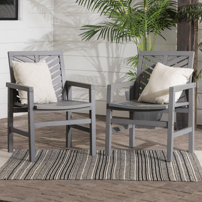 Chaises de patio 2 pièces Modern