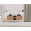 Meuble-lavabo mural avec lavabo d'art en céramique-87584093-87584092