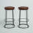 Mccree Upholstered Counter Stool with Metal Frame-1424292154