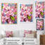 Pomme en fleurs Fusion I - art mural sur toile florale-1917151491-1917151516