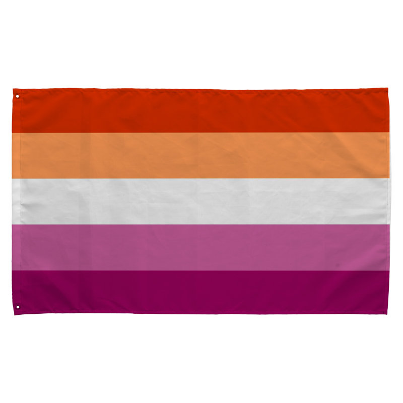 Drapeau de la fierté féminine - Drapeau