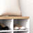 2-In-1 Coat Rack Shoe Bench Set, 9 Pair Shoe Storage Cabinet Rack With Hall Tree, Modern Entryway, Hallway, Mudroom, Bedroom Organizer Shoe Cabinet, Entryway Cabinet, Bedroom Cabinet, White Cabinet